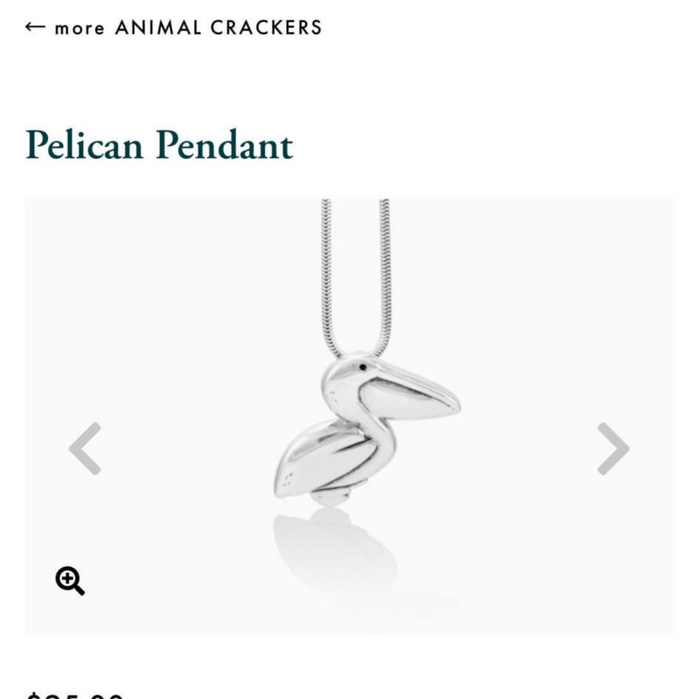Mignon Faget Sterling Silver Pelican Pendant for Necklace